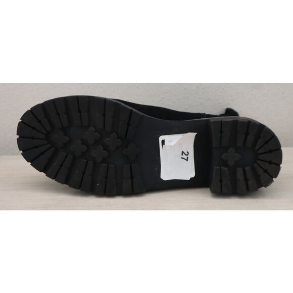 Blondo Women's Sz 9M Black Matilda Waterproof Suede Lug Sole Chelsea Boots - Picture 6 of 10